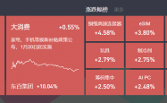 2025年1月20日复盘：全天你冲高回落，铜缆高速连接器、PCB，大消费等AI硬件走强