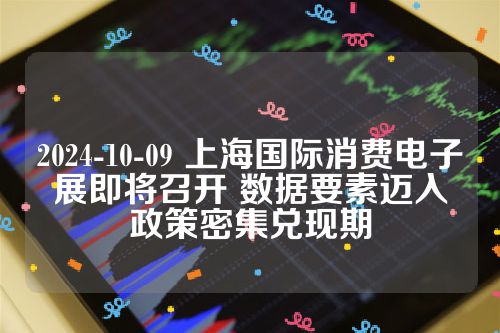 2024-10-09 上海国际消费电子展即将召开 数据要素迈入政策密集兑现期