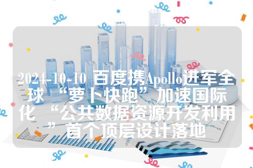 2024-10-10 百度携Apollo进军全球 “萝卜快跑”加速国际化 “公共数据资源开发利用”首个顶层设计落地